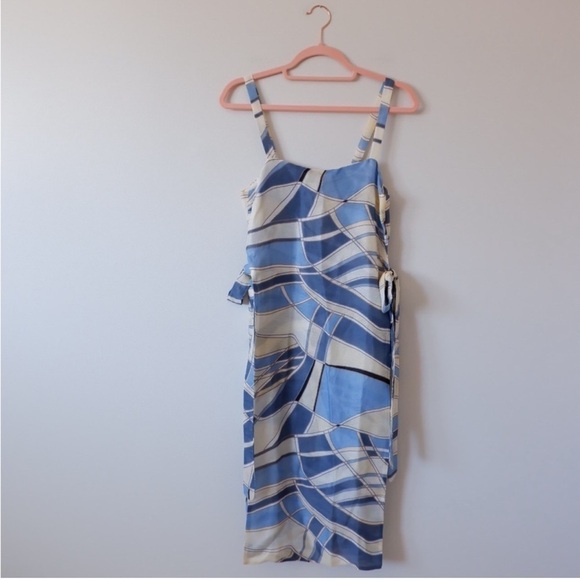 CULT GAIA Este Tunic Cover Up In Blue Wave - Picture 7 of 9